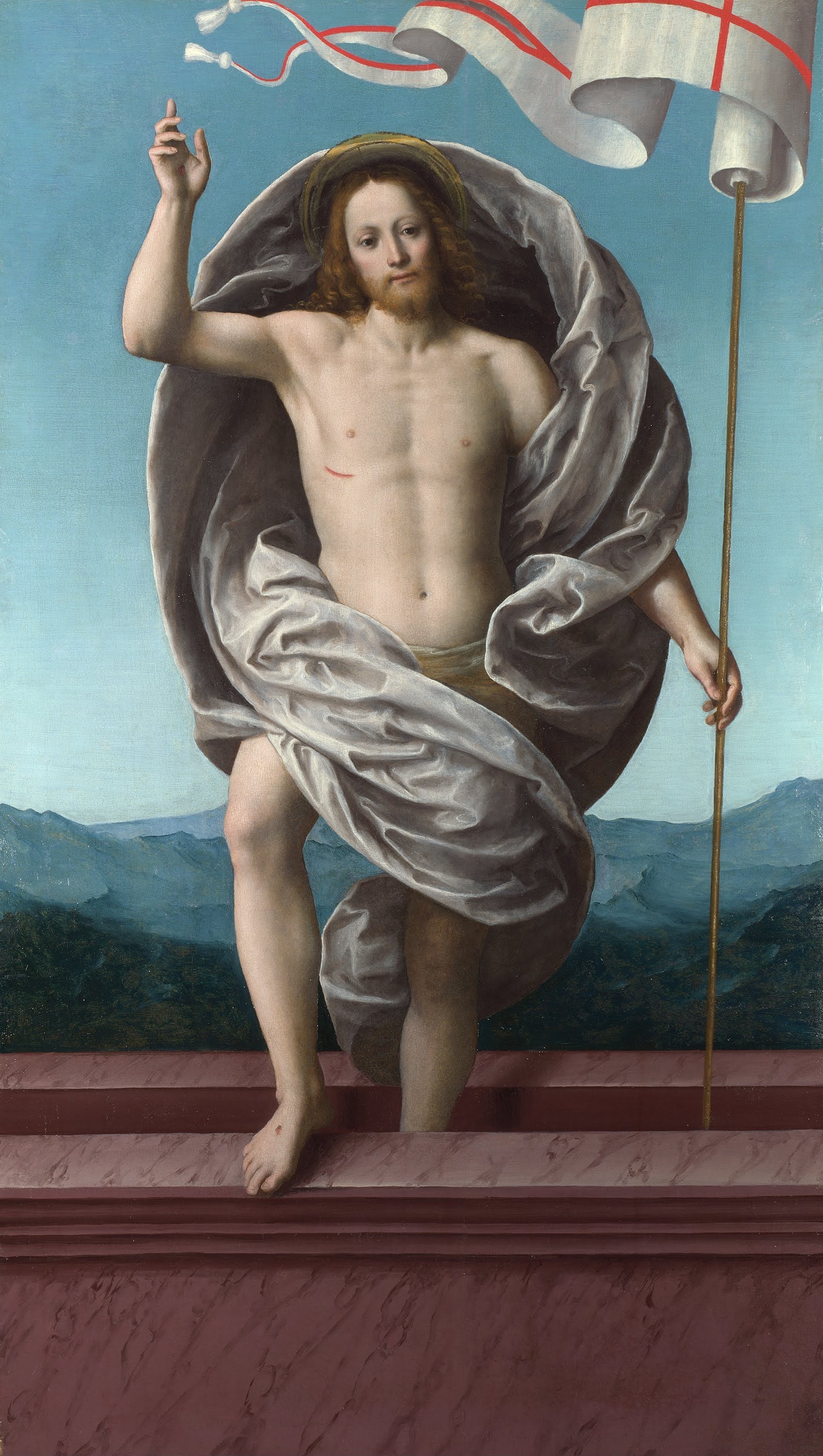 Christ sortant triomphant de son tombeau - Gaudenzio Ferrari image 1 reproduction réalisée par Alpha Reproduction