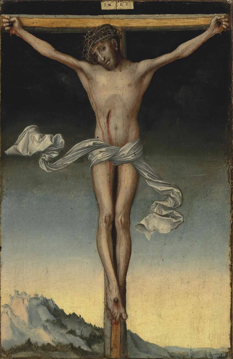 Christus am Kreuz - Lucas Cranach der Ältere