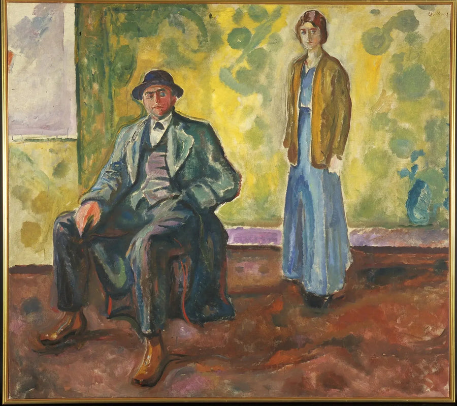 Christian und Hjørdis Gierløff - Edvard Munch