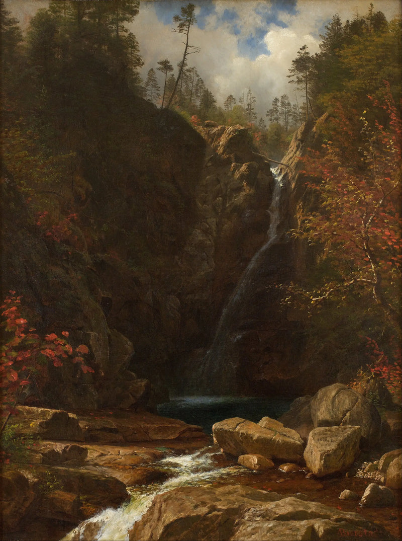 Glen Ellis Wasserfälle - Albert Bierstadt