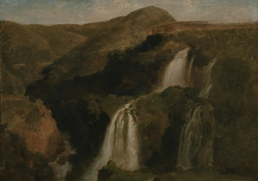 Tivoli-Abstürze - Jean-Baptiste Camille Corot