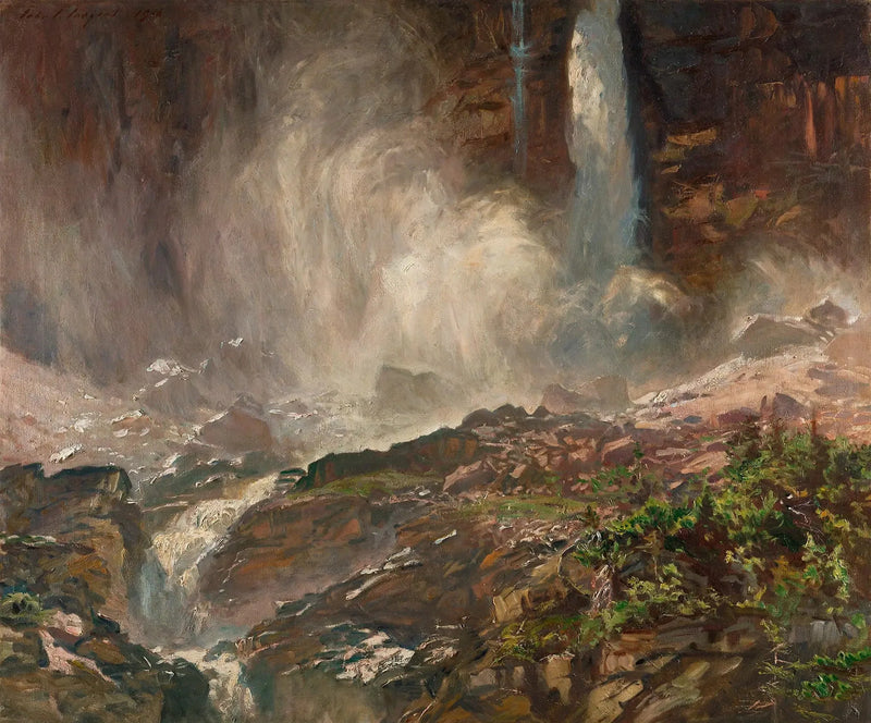 Yoho-Wasserfälle - John Singer Sargent