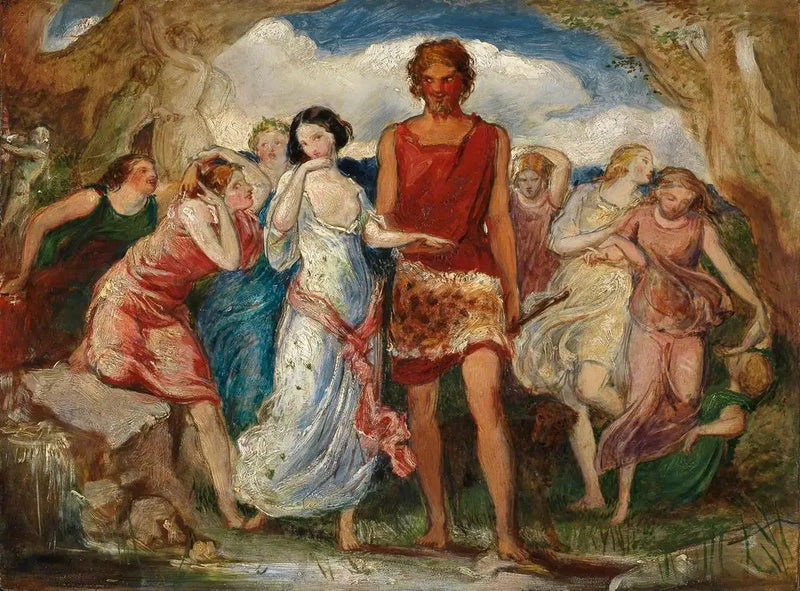 Cimon und Iphigenie - John Everett Millais