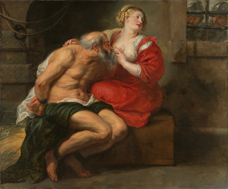 Cimon und Pero (Die römische Wohltätigkeit) - Peter Paul Rubens
