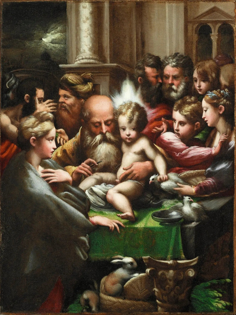 Beschneidung Jesu - Parmigianino
