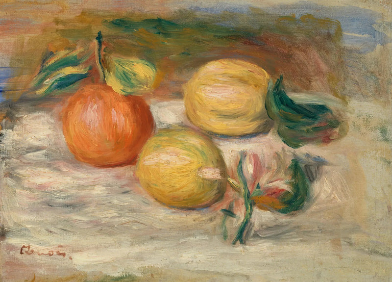 Zitronen und Orange (Zitronen und Orange) - Pierre-Auguste Renoir