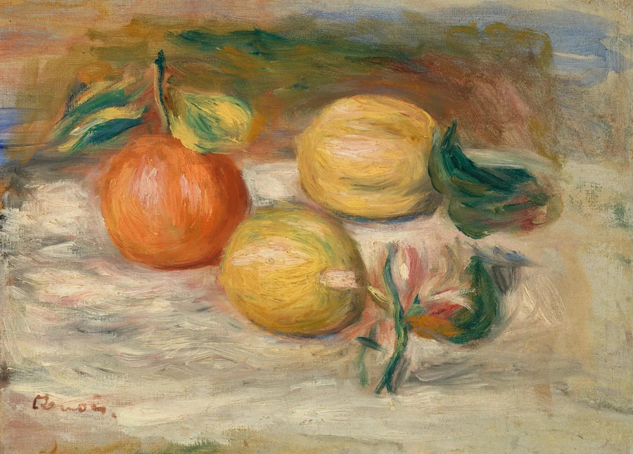 Zitronen und Orange (Zitronen und Orange) - Pierre-Auguste Renoir
