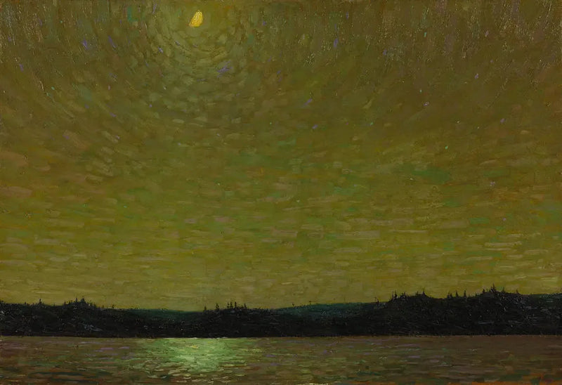 Mondlicht, Abendbeginn - Tom Thomson