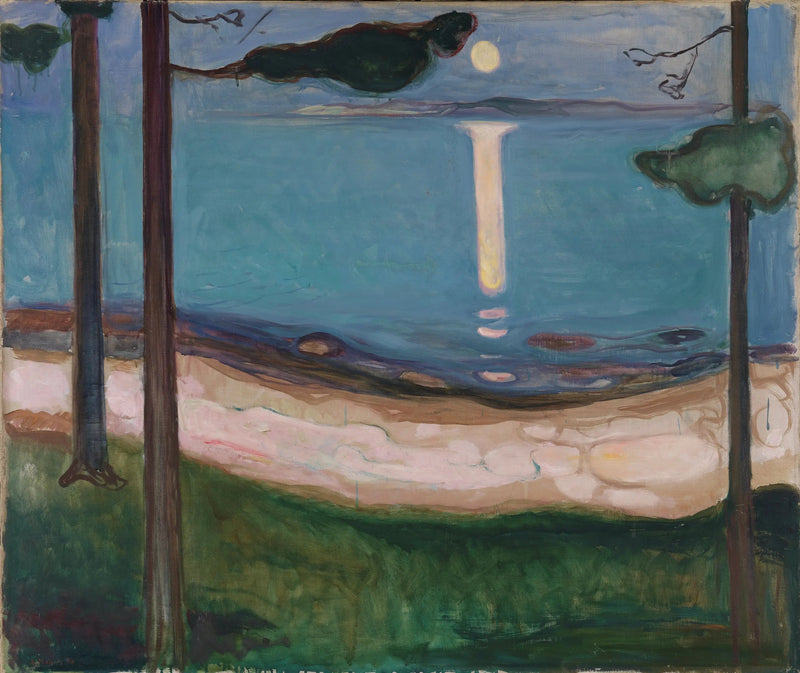 Mondschein - Edvard Munch
