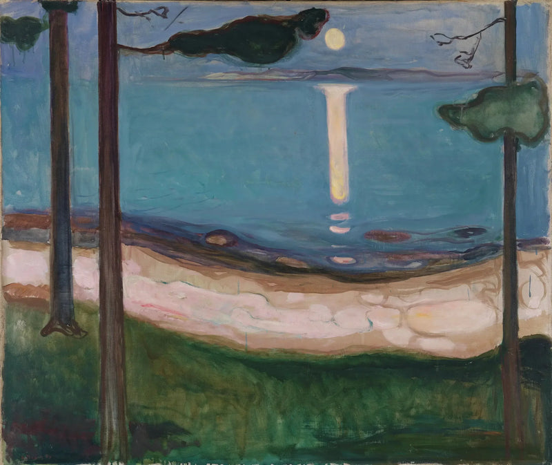 Mondschein - Edvard Munch