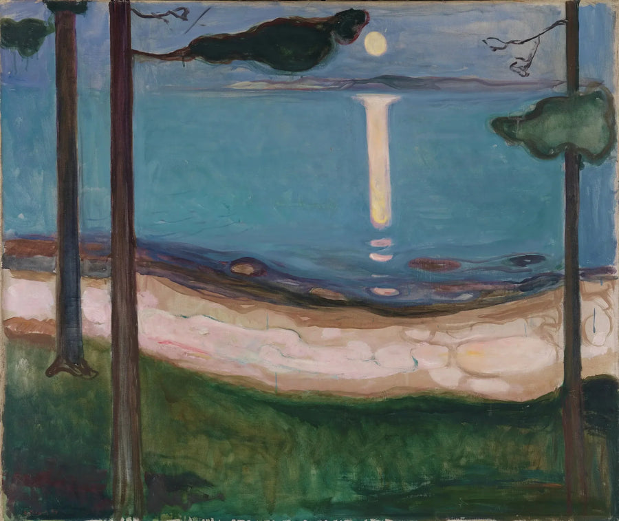 Mondschein - Edvard Munch