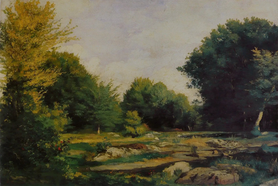 Lichtung im Wald - Pierre-Auguste Renoir