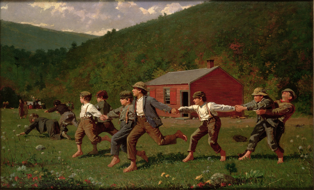 Claquez le fouet - Winslow Homer image 1 reproduction artisanale de tableau