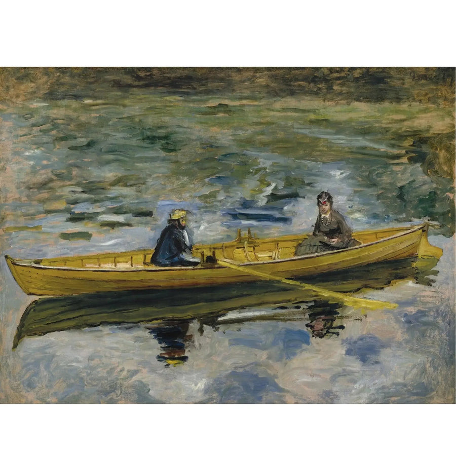 Claude Monet und Mme Henriot - Pierre-Auguste Renoir