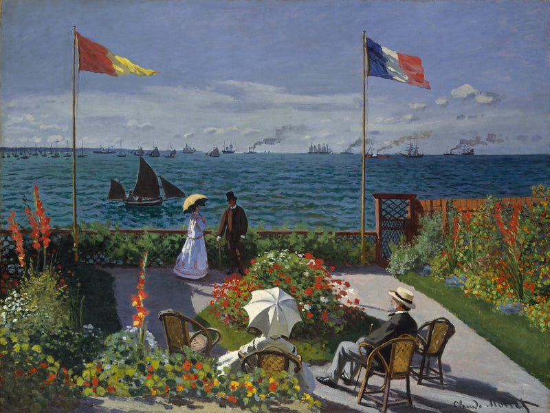 Terrasse in Sainte-Adresse W95 - Claude Monet