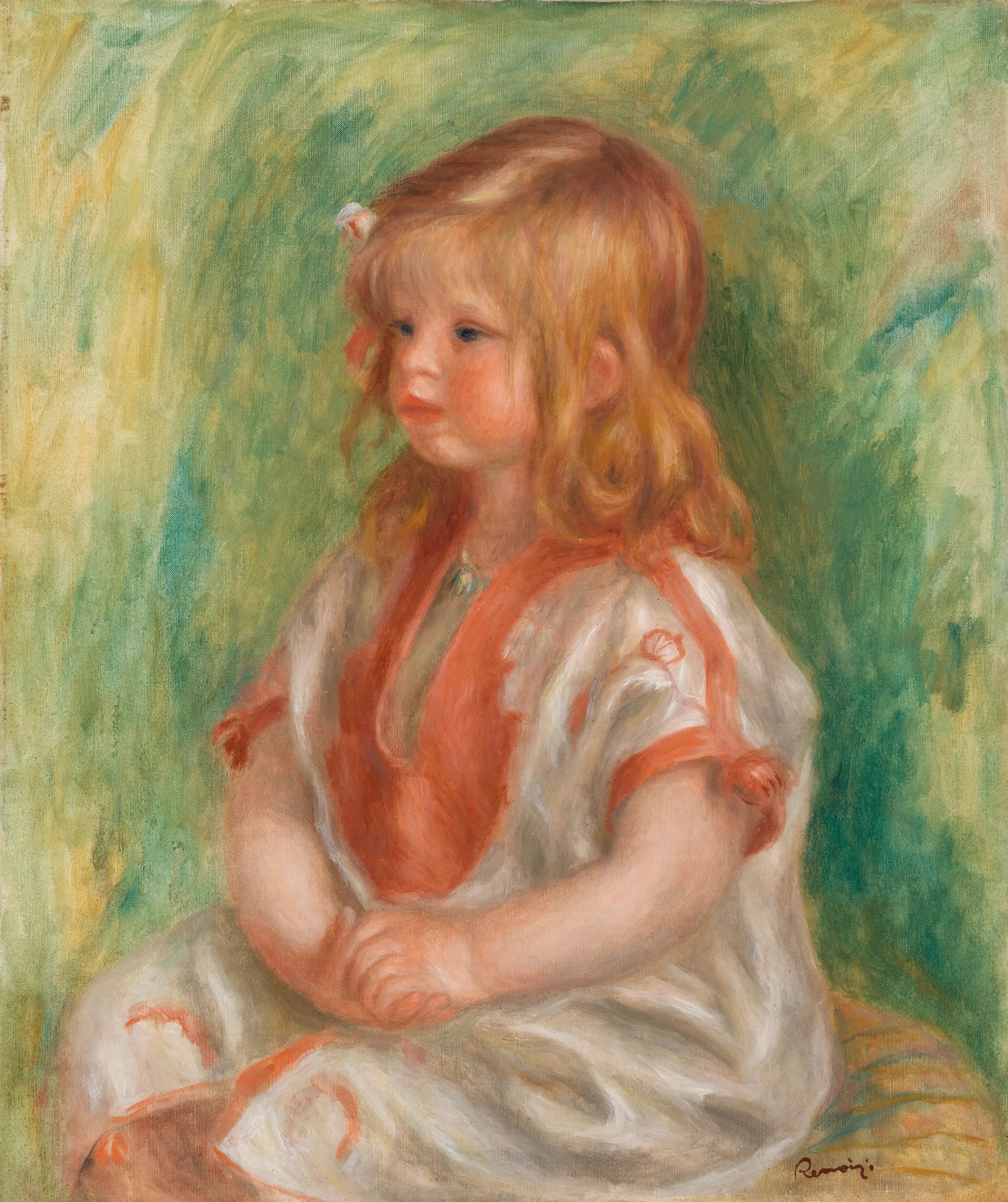 Claude Renoir - Pierre-Auguste Renoir image 1 copie de tableau peinte à la main