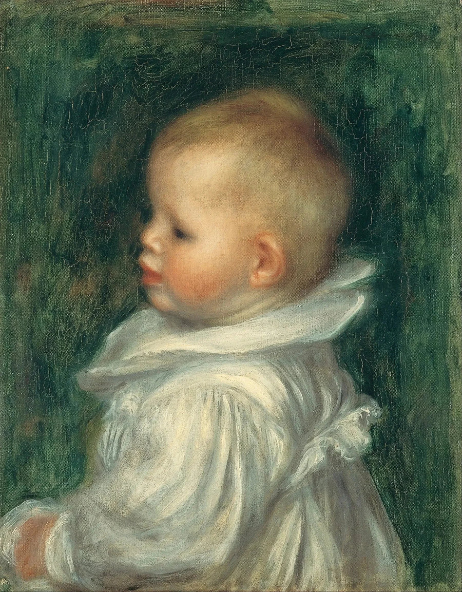 Porträt von Claude Renoir - Pierre-Auguste Renoir