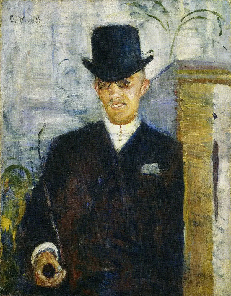 Reproduction du tableau « Clément Stang - Edvard Munch » par Alpha Reproduction en peinture à l’huile