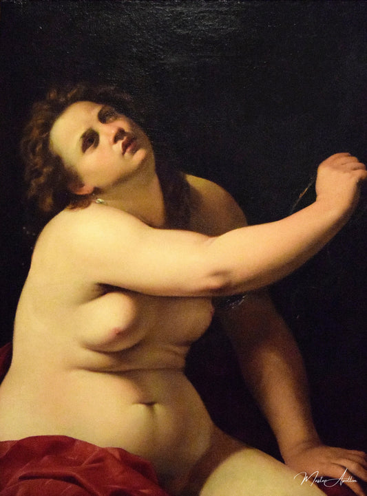 Cléopâtre - Artemisia Gentileschi - Reproductions de tableaux et peintures haut de gamme