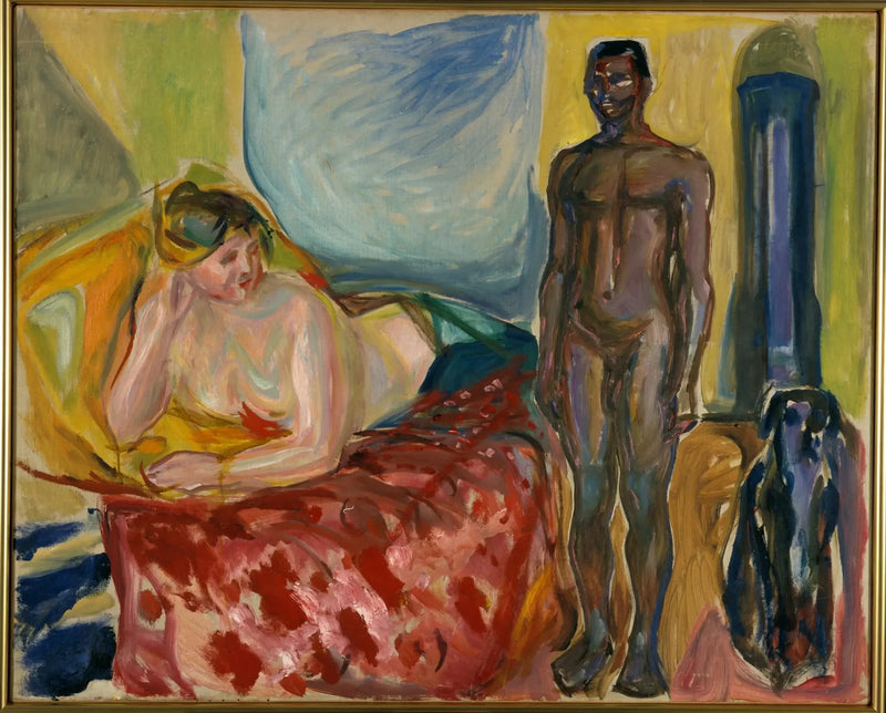 Kleopatra und der Sklave - Edvard Munch