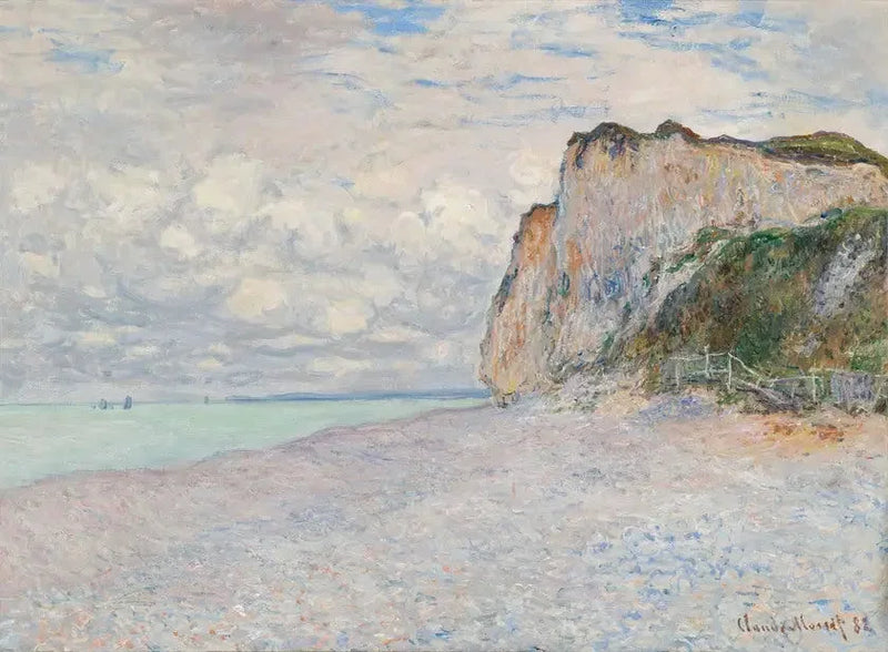 Klippen bei Dieppe - Claude Monet