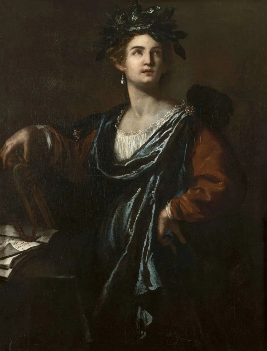 Clio, Muse der Geschichte - Artemisia Gentileschi