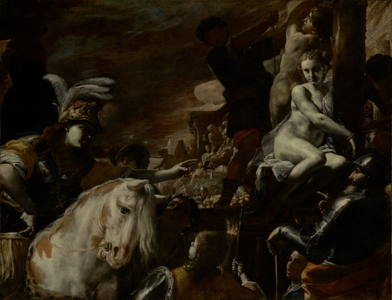 Clorinda Sauvant Sofronia und Olindo - Mattia Preti