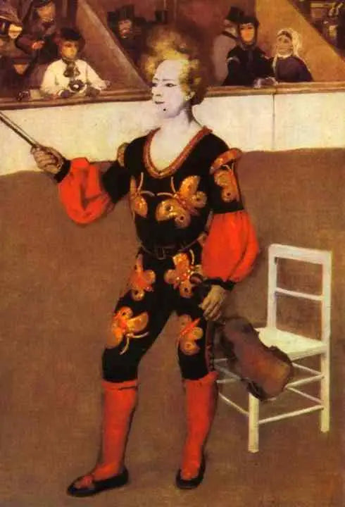 Clown im Zirkus - Pierre-Auguste Renoir