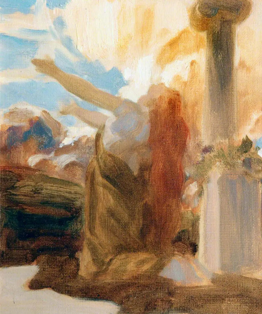 Clytie (Skizze) - Frederic Leighton