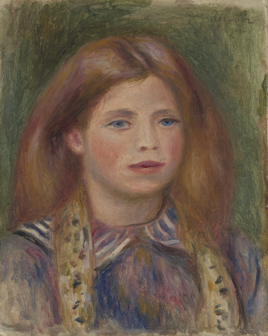 Coco. Porträt von Claude Renoir - Pierre-Auguste Renoir
