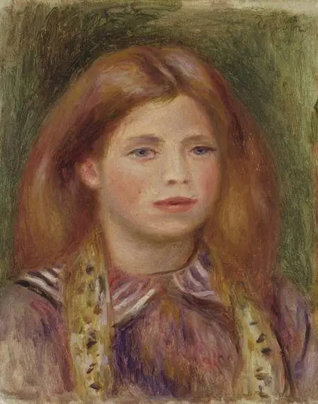 Coco. Porträt von Claude Renoir - Pierre-Auguste Renoir