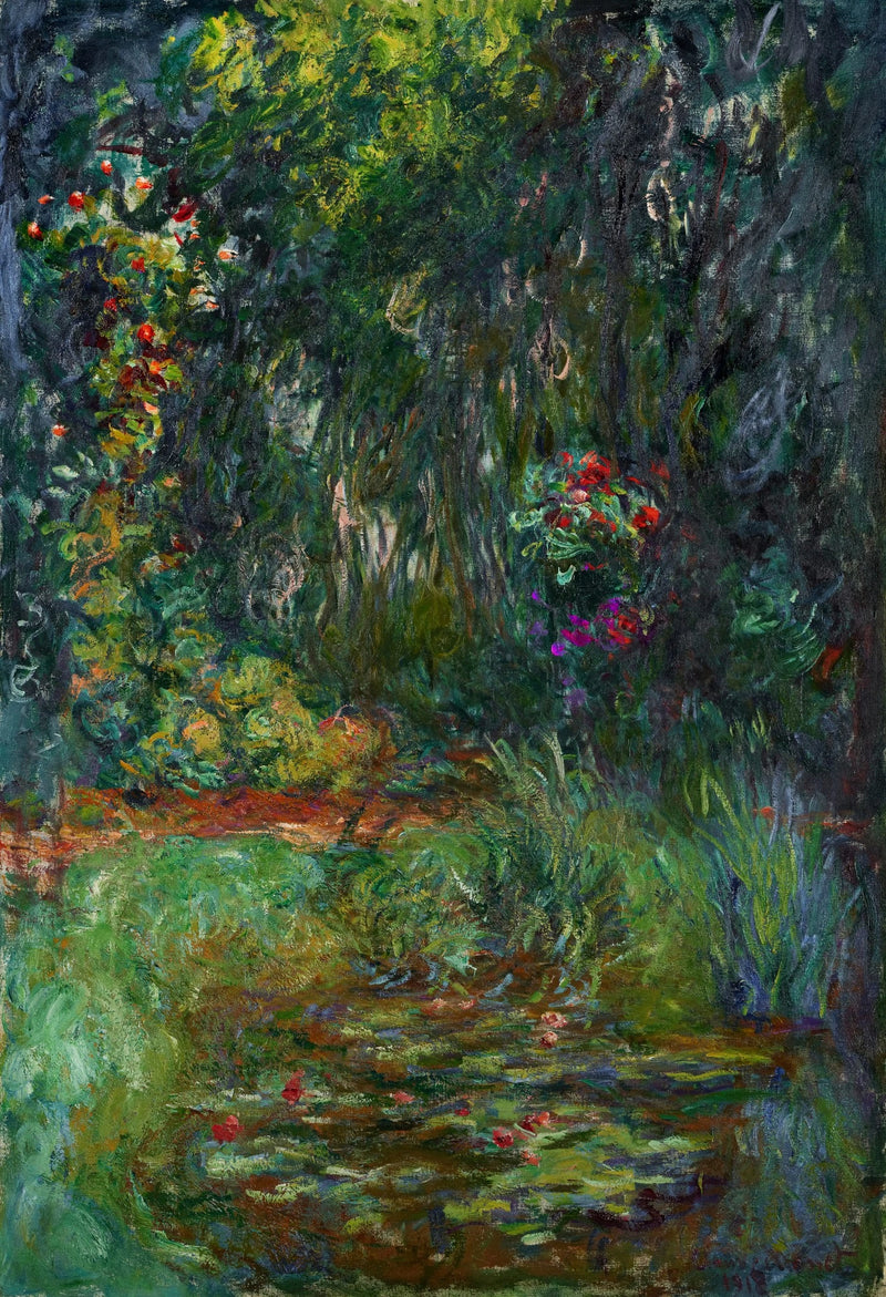 Ecke des Seerosenteichs - Claude Monet
