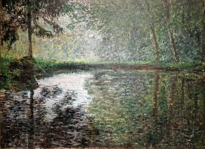 Teichwinkel in Montgeron - Claude Monet