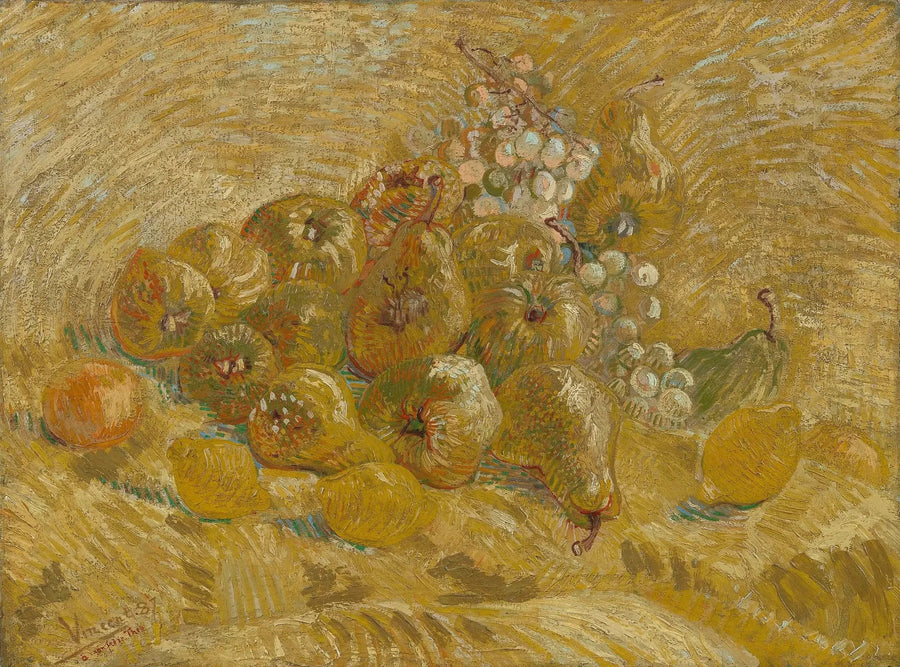 Quitten, Zitronen, Birnen und Trauben - Vincent van Gogh