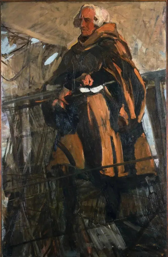 Colomb quittant Palos (profil à gauche) - Joaquín Sorolla image 1 copie de tableau peinte à la main