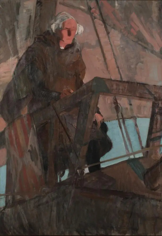 Kolumbus verlässt Palos (auf dem achteren Deck) - Joaquín Sorolla