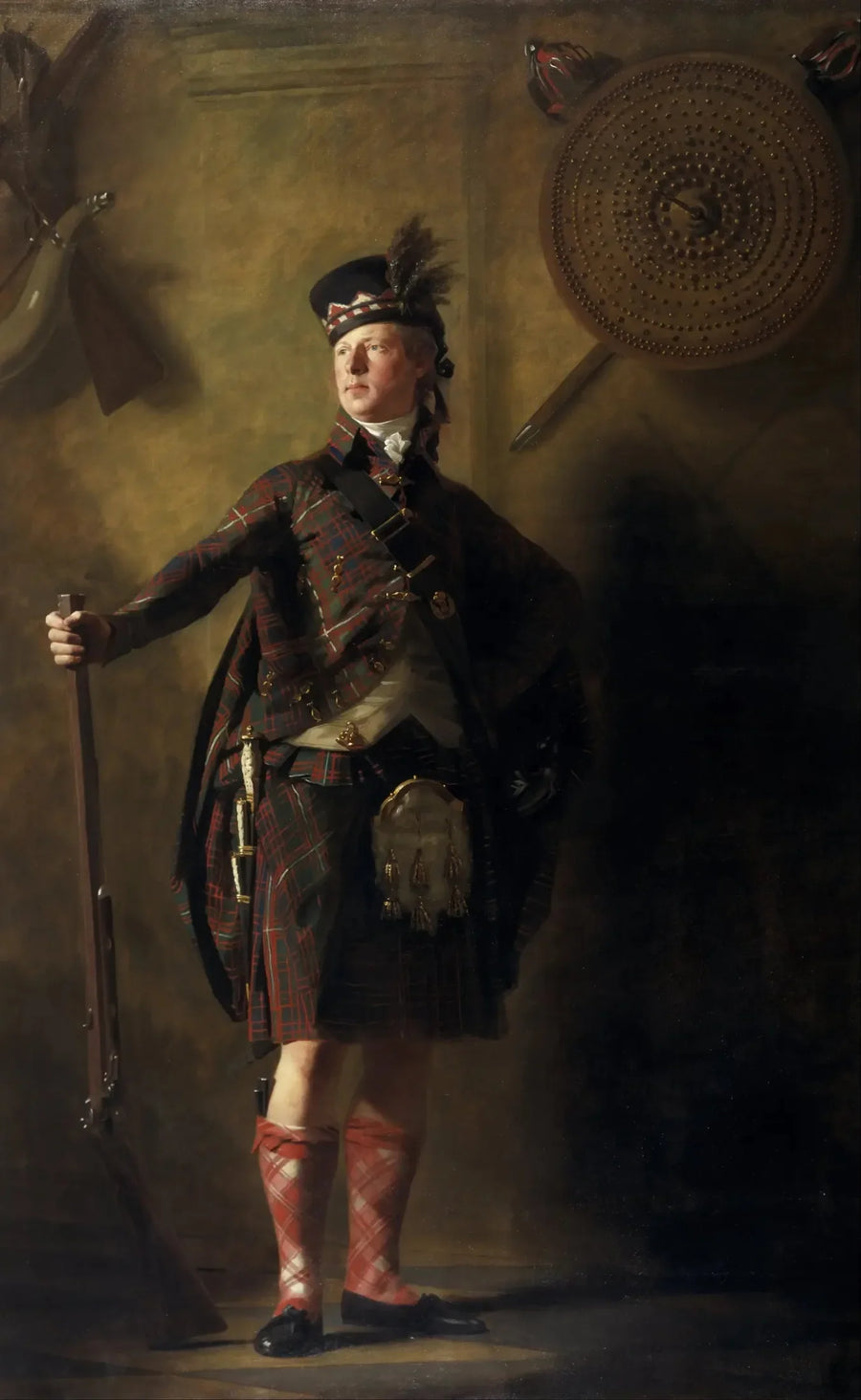 Oberst Alastair Ranaldson Macdonell de Glengarry - Henry Raeburn
