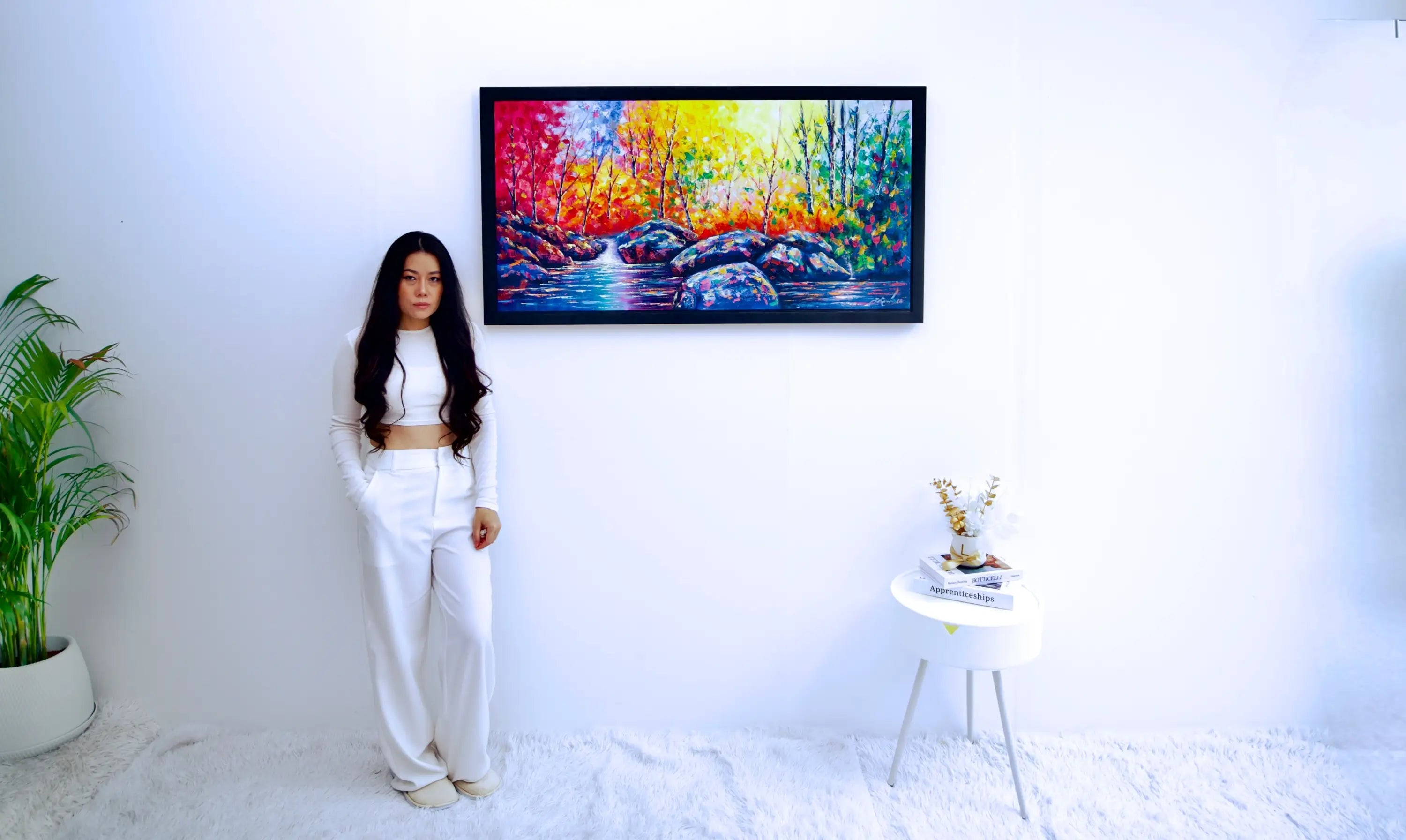 Colored Forest | 120 x 60 cm image 3 reproduction réalisée par Alpha Reproduction
