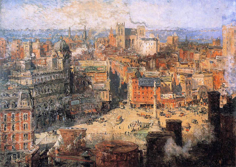 Columbus Circle – Colin Campbell Cooper