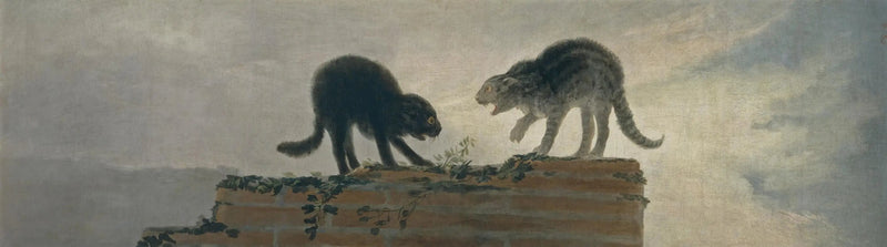 Katzenkampf - Francisco de Goya