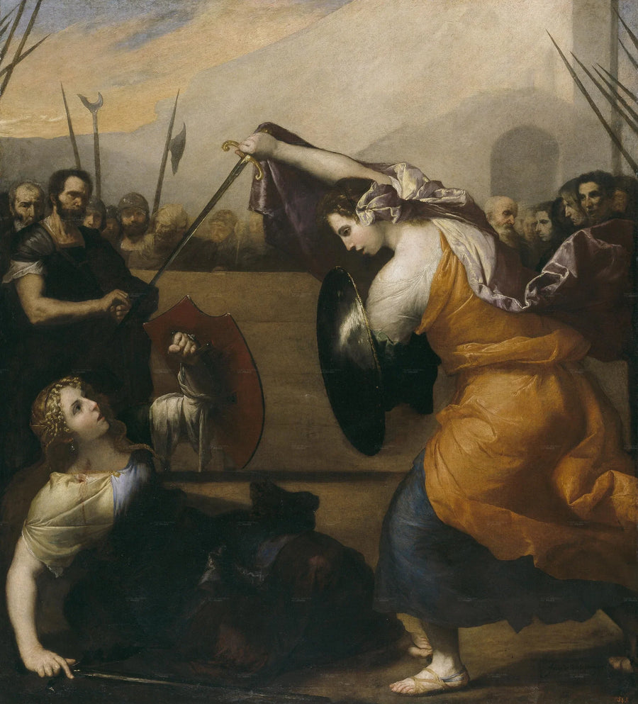 Kampf der Frauen - Jusepe de Ribera