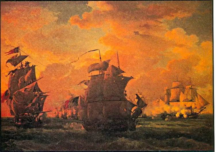 Kampf der Kanoniere gegen das Tremendous - Louis-Philippe Crépin