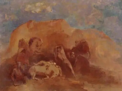 Reitkampf - Odilon Redon