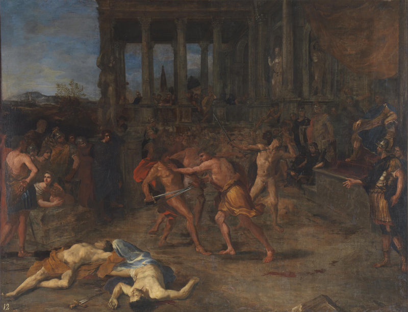 Gladiatorenkämpfe - Giovanni Lanfranco