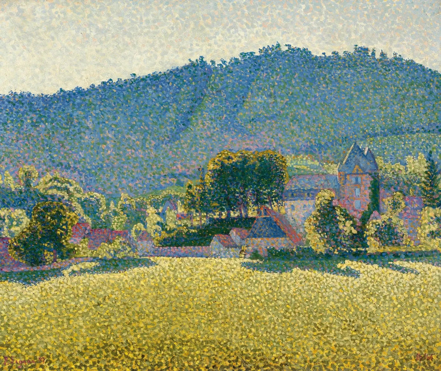 Comblat-le-Château. Das Tal - Paul Signac