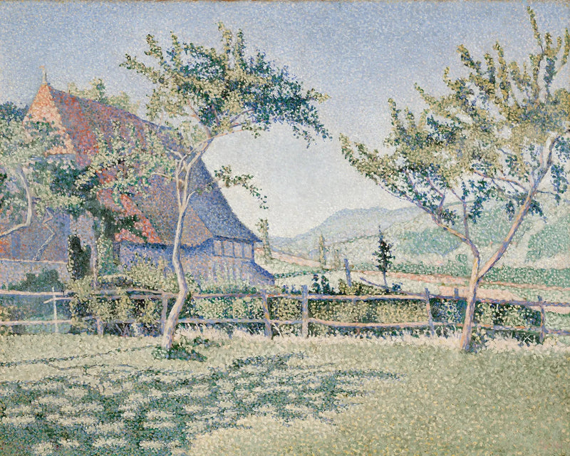 Comblat-le-Château, Der Vorhof - Paul Signac