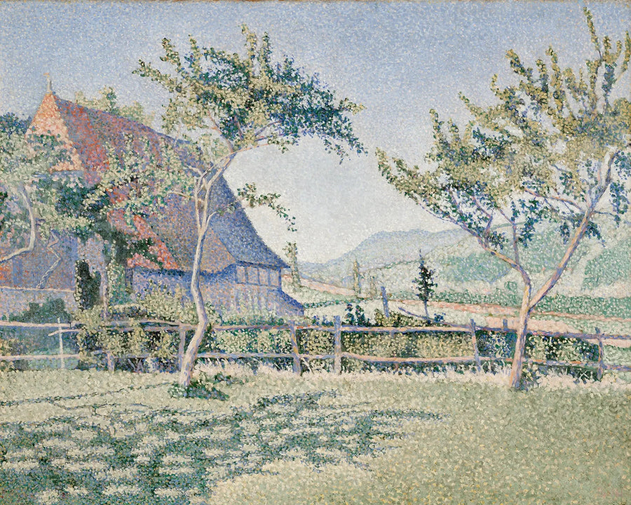 Comblat-le-Château, Der Vorhof - Paul Signac