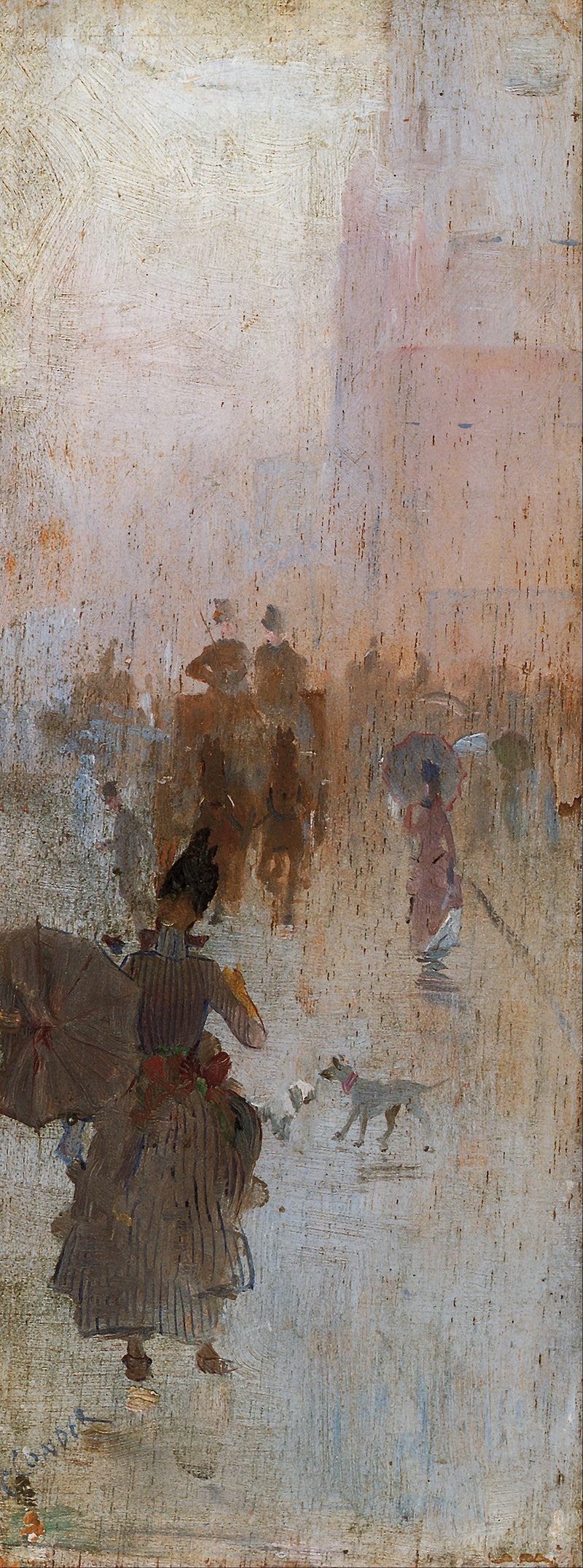 Wie haben wir die arme Flossie verloren? - Charles Conder