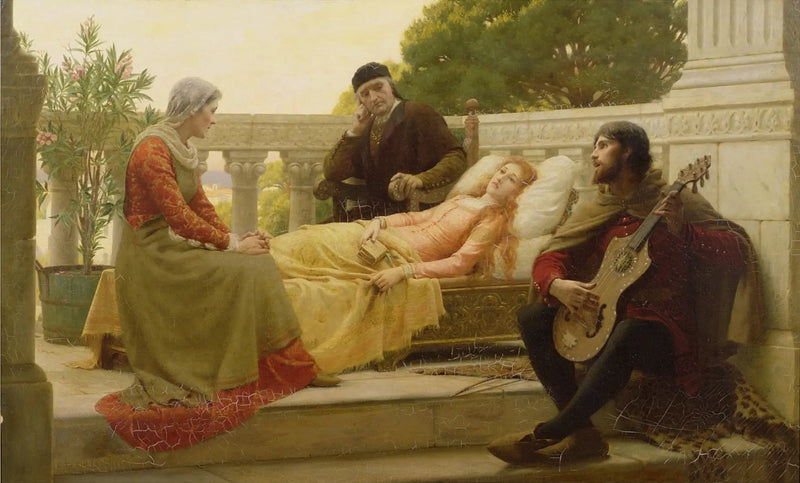 Wie Liza den König liebte - Edmund Blair Leighton