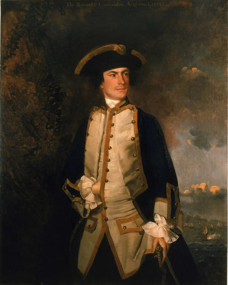 Commodore der ehrenwerte Augustus Keppel - Joshua Reynolds